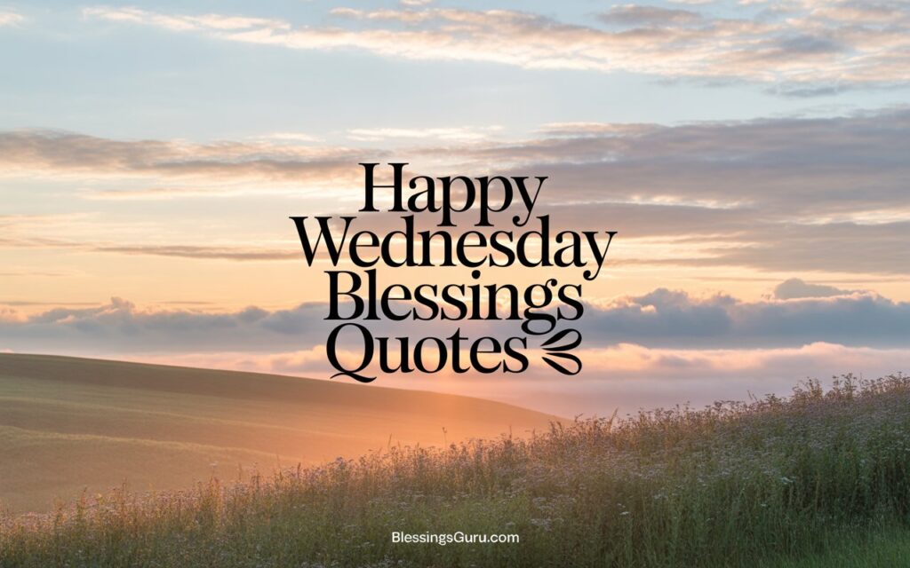Wednesday Blessings